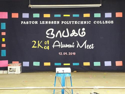 Pastor Lenssen Polytechnic - Alumni Meet